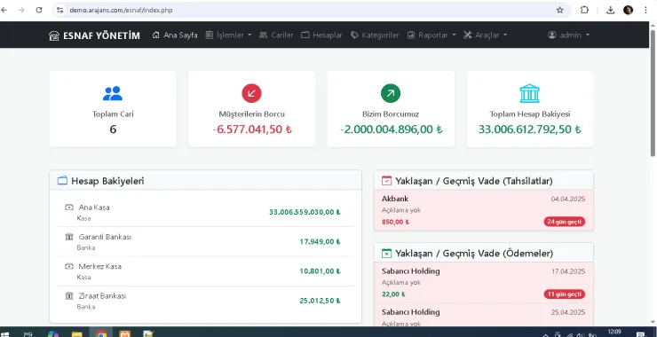 Free Open-Source Accounting Software for Small Businesses | Esnaf v1